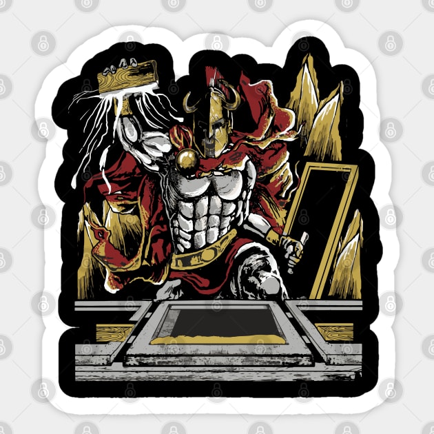 The Roman army Sticker by Urbanprint